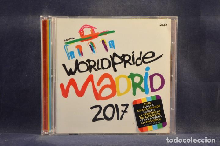 CDs de m&uacute;sica: VARIOS - WORLDPRIDE MADRID 2017 - 2 CD - Foto 1