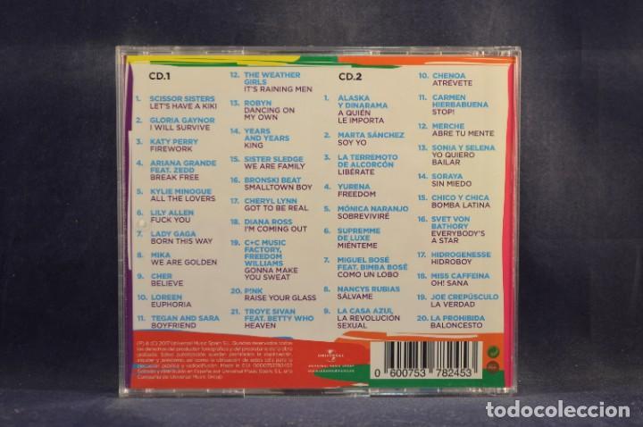 CDs de m&uacute;sica: VARIOS - WORLDPRIDE MADRID 2017 - 2 CD - Foto 2