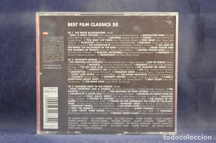 CDs de m&uacute;sica: VARIOUS - BEST FILM CLASSICS 50 - 3 CD - Foto 2