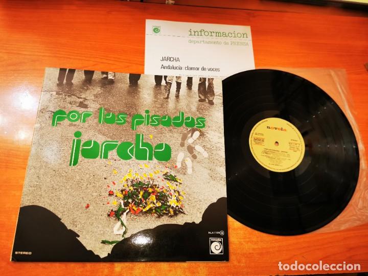 Music CDs: JARCHA Por las pisadas LP VINILO PROMO DEL A&Ntilde;O 1978 CON HOJA DE PRENSA GATEFOLD CONTIENE 10 TEMAS