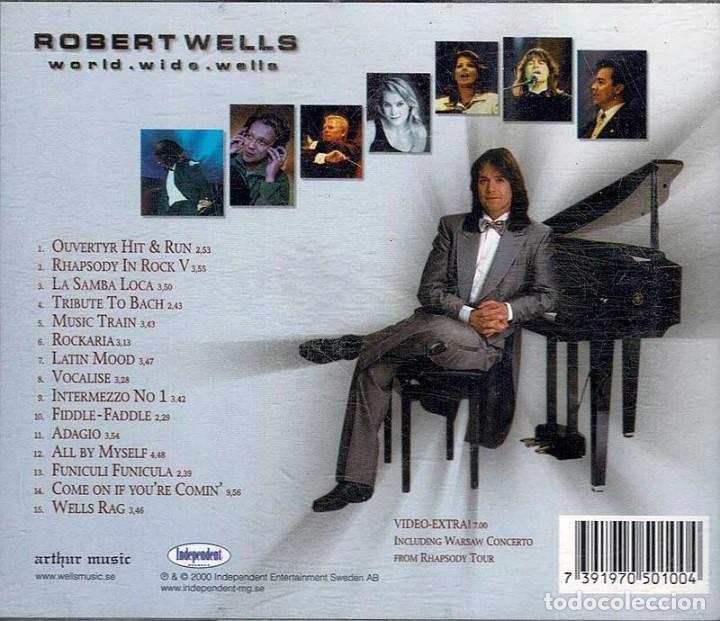 CDs de m&uacute;sica: Robert Wells - World Wide Wells. CD - Foto 2