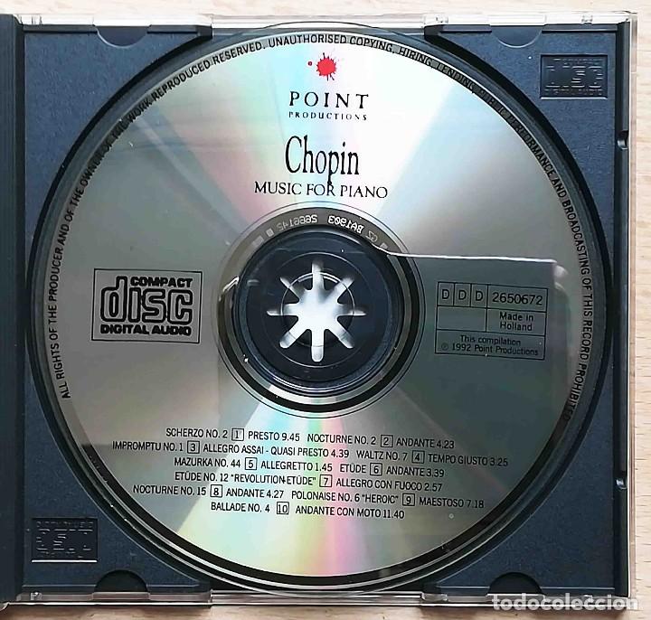 CDs de m&uacute;sica: CD: Chopin. Music for piano. Point Classics. - Foto 3