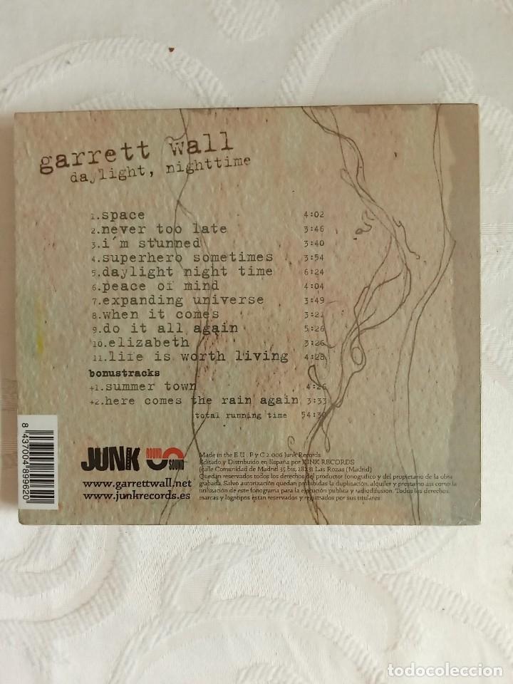 CDs de m&uacute;sica: GARRETT WALL - Daylight, nighttime - Foto 2