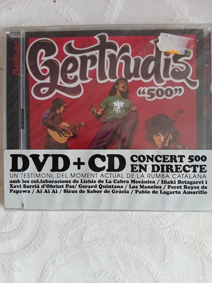 CDs de m&uacute;sica: GERTRUDIS - 500 (CD + DVD) - Foto 1
