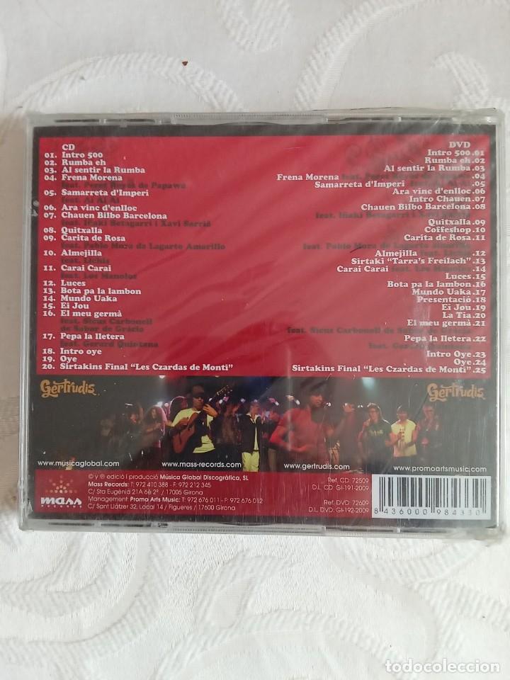 CDs de m&uacute;sica: GERTRUDIS - 500 (CD + DVD) - Foto 2