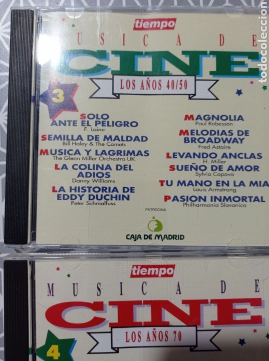CDs de m&uacute;sica: M&uacute;sica de cine, 5 CD . - Foto 2