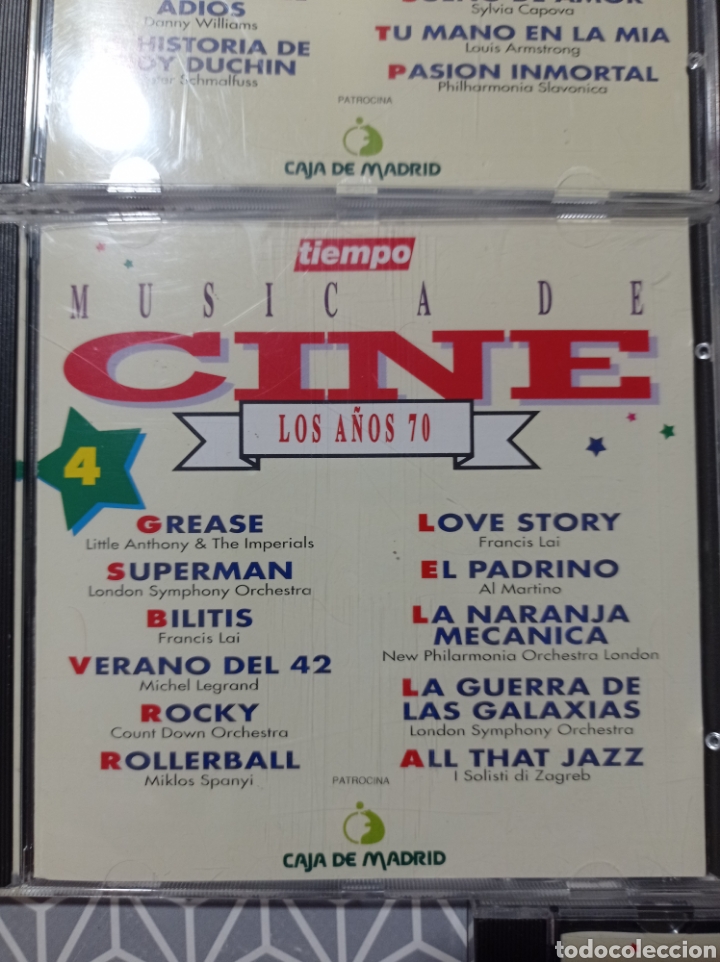 CDs de m&uacute;sica: M&uacute;sica de cine, 5 CD . - Foto 4
