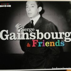 CDs de Música: SERGE GAINSBOURG * BOX 4CD * GAINSBOURG & FRIENDS * LTD DIGIPACK * RARE * PRECINTADO!! * 80 TRACKS. Lote 102843278