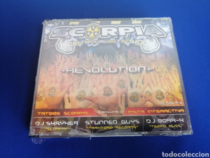 CDs de m&uacute;sica: SCORPIA CENTRAL DEL SONIDO REVOLUTION - Foto 1