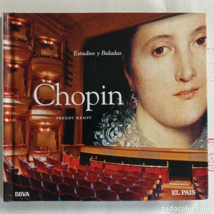 CDs de m&uacute;sica: Libro-CD CHOPIN Estudios y Baladas. Freddy Kempf - Foto 1