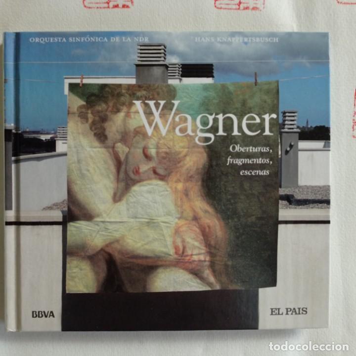 CDs de M&uacute;sica: Libro-CD WAGNER Oberturas, fragmentos, escenas. Sinf&oacute;nica NDR. Hanks Knappertsbusch