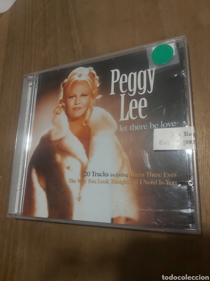 CDs de m&uacute;sica: 2000 cd PEGGY LEE LET THERE VE LOVE - Foto 1
