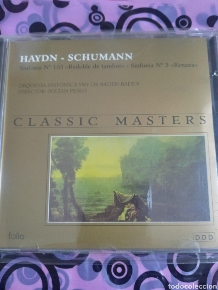 CDs de m&uacute;sica: Haydn -schumann - sinfonia n 103 - Foto 1