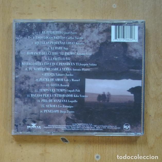 CDs de m&uacute;sica: VARIOS - SERRAT ERES UNICO - CD - Foto 2