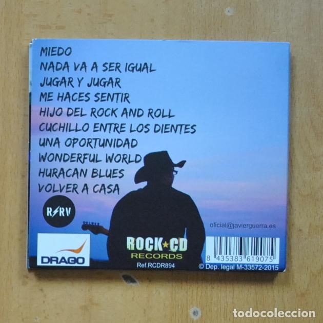 CDs de m&uacute;sica: JAVIER GUERRA - KILOMETROS - CD - Foto 2