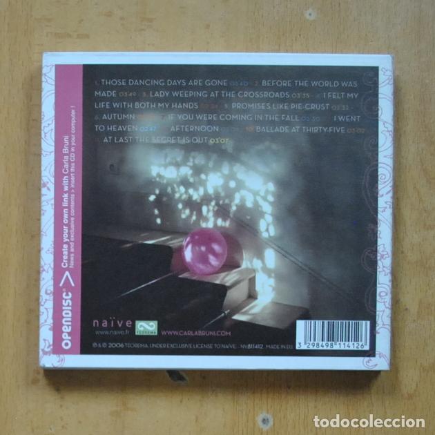 CDs de m&uacute;sica: CARLA BRUNI - NO PROMISES - CD - Foto 2