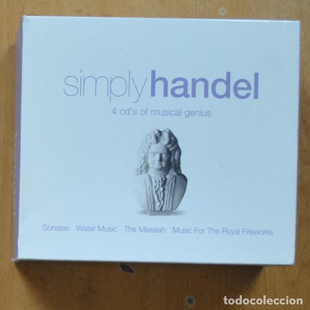 CDs de m&uacute;sica: HANDEL - SIMPLY - 4 CD - Foto 1