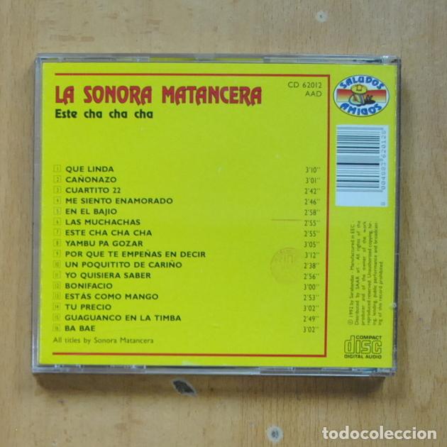 CDs de m&uacute;sica: LA SONORA MATANCERA - ESTE CHA CHA CHA - CD - Foto 2