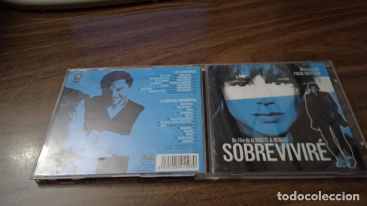 CDs de m&uacute;sica: PACO ORTEGA - SOBREVIVIR&Eacute; (BSO) - Foto 1