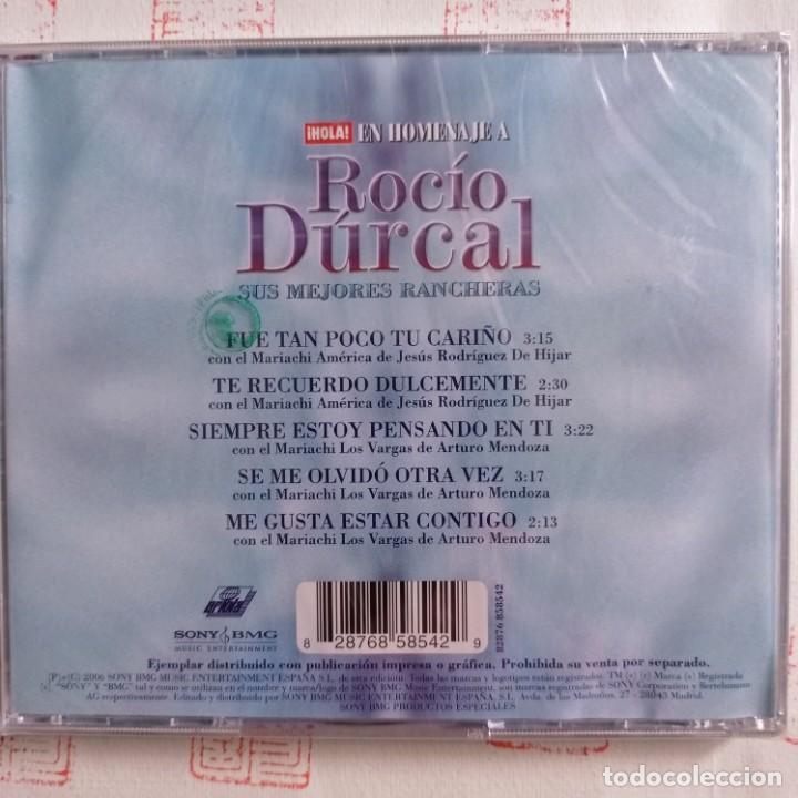 CDs de m&uacute;sica: CD Roc&iacute;o D&uacute;rcal. Rancheras - Foto 2