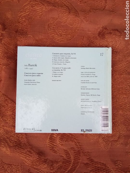 CDs de m&uacute;sica: BARTOK - Foto 2