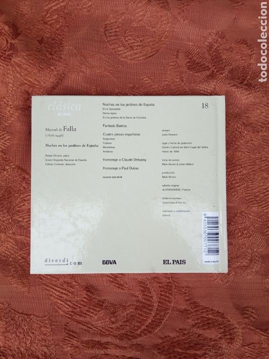 CDs de m&uacute;sica: FALLA - Foto 2