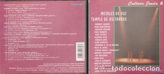 Music CDs: CULTURA JONDA VOL.6: METALES DE VOZ, TEMPLE DE GUITARRAS (CD, FLA-094)