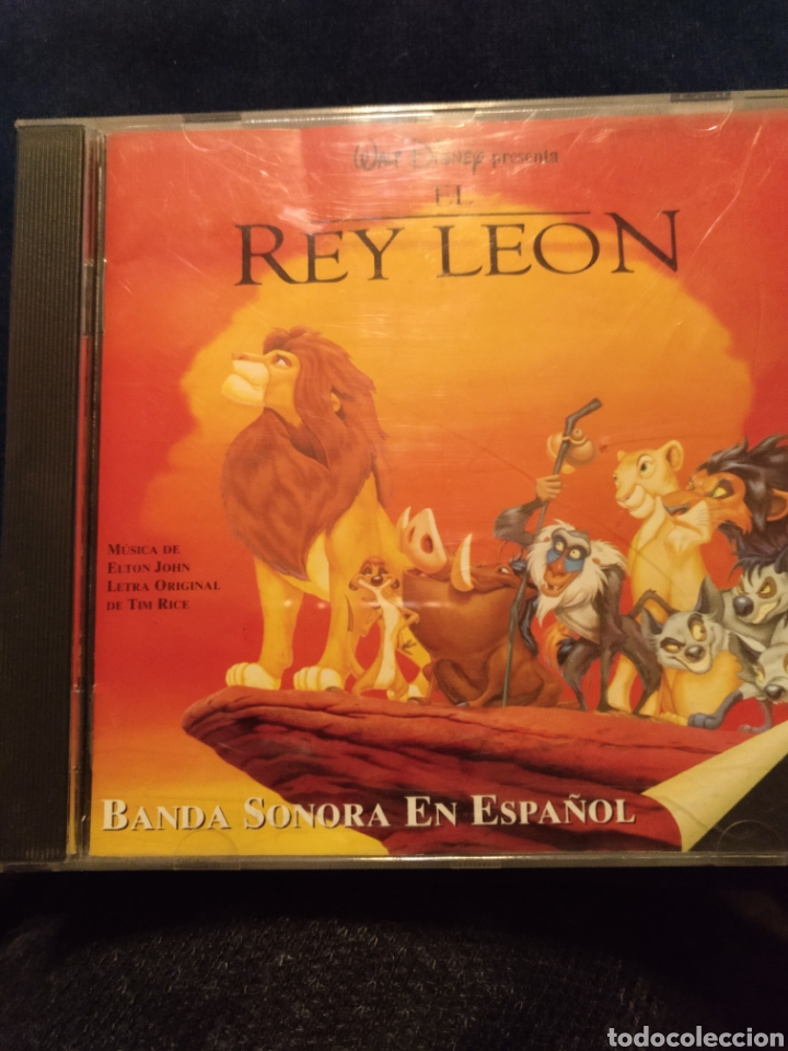 CDs de m&uacute;sica: M&uacute;sica El rey Le&oacute;n en espa&ntilde;ol - Foto 1