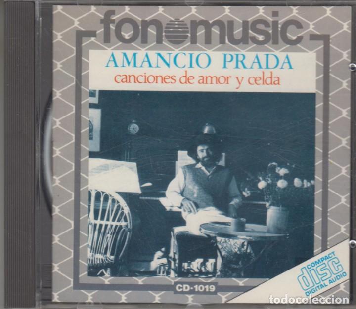 CDs de m&uacute;sica: Amancio Prada cd Canciones de amor y celda 1987 - Foto 1