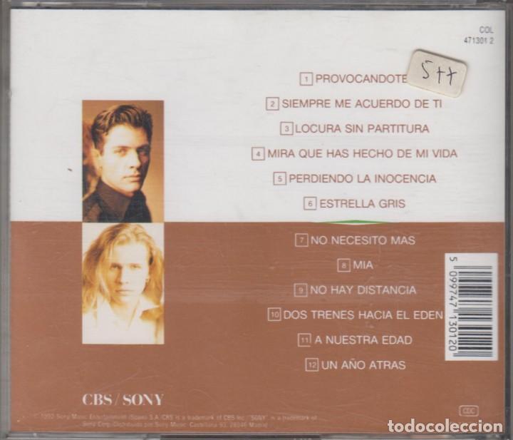 CDs de m&uacute;sica: Plat&oacute;n cd Perdiendo la inocencia 1992 - Foto 2