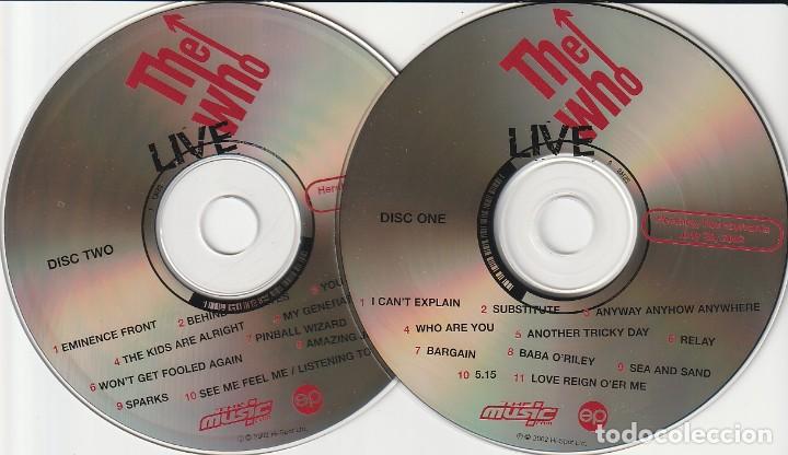 CDs de m&uacute;sica: 2 CDs The Who - Live in Hershey 2002 - Foto 2
