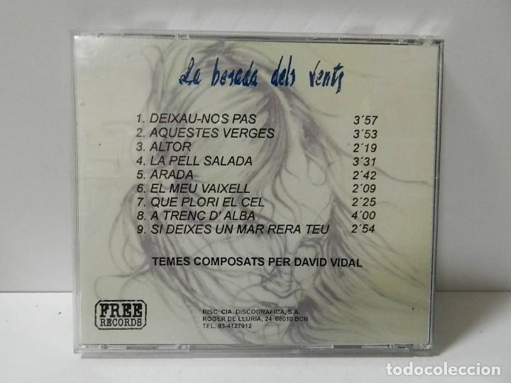 CDs de m&uacute;sica: DISCO CD. David Vidal &ndash; La Besada Dels Vents. COMPACT DISC. - Foto 2