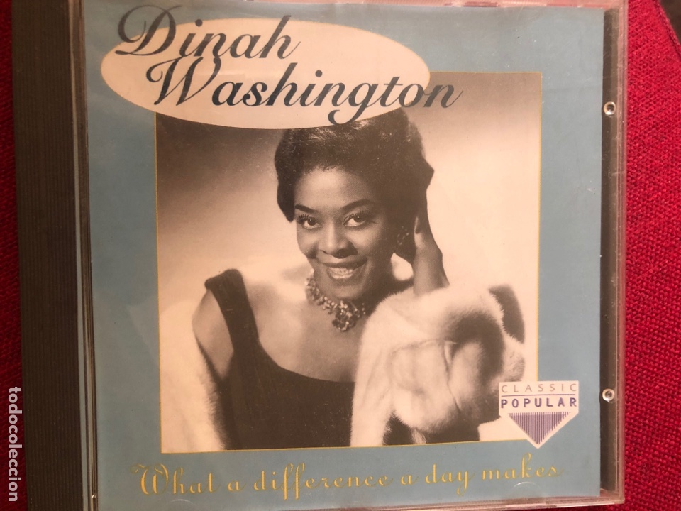 CDs de m&uacute;sica: Cd Dinah Washington what a diffence a day makes - Foto 1