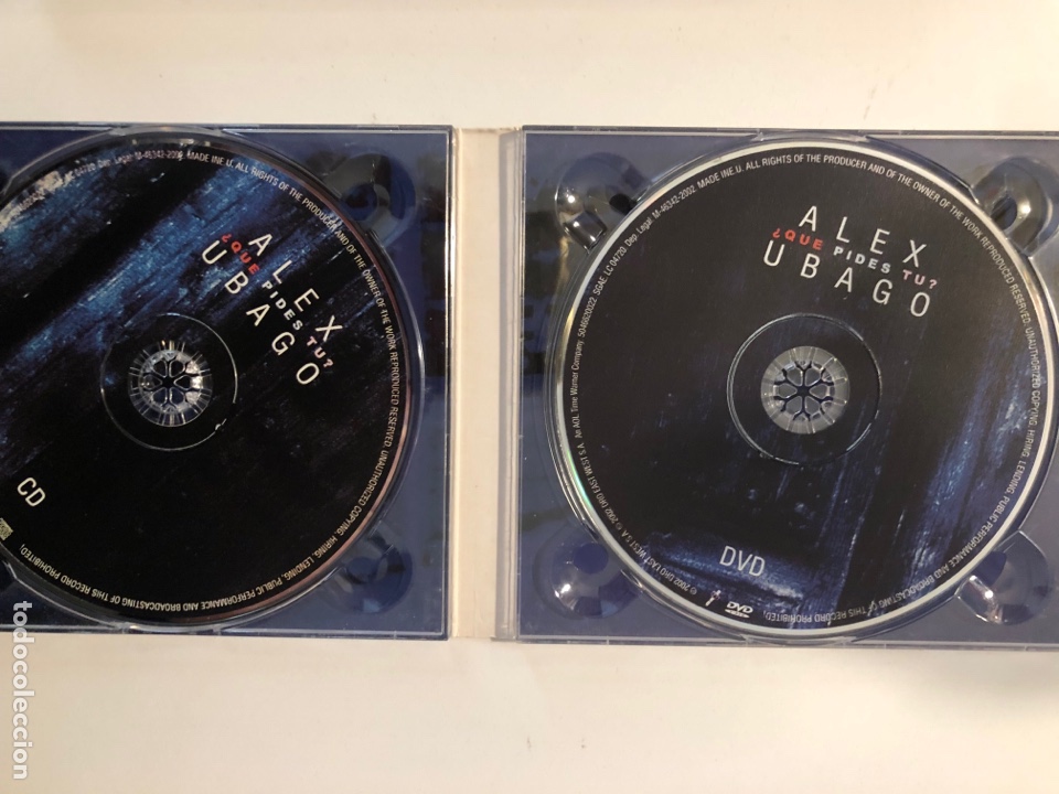 CDs de m&uacute;sica: Cd + dvd alex ubago que pides tu - Foto 2