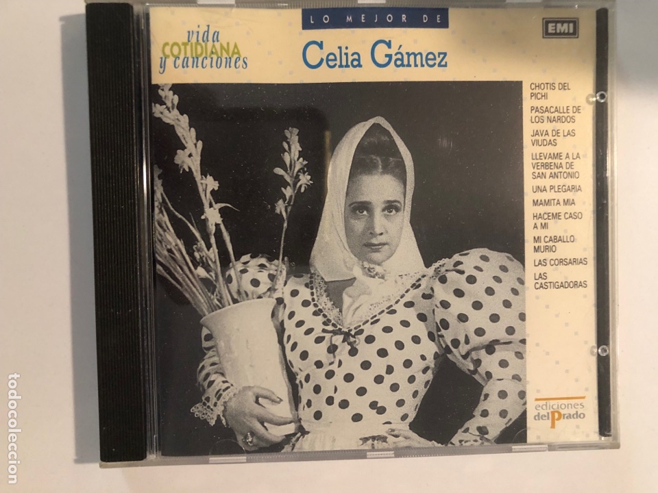 CDs de m&uacute;sica: Cd lo mejor de Celia gamez - Foto 1