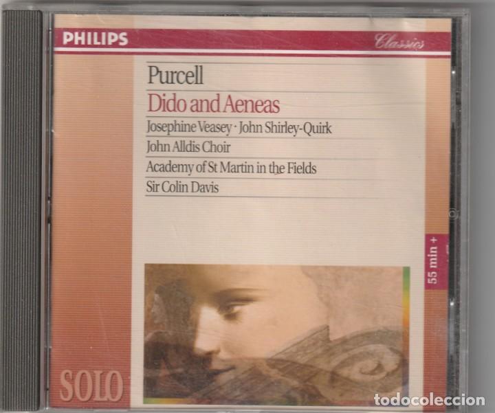 CDs de m&uacute;sica: PURCELL - DIDO AND AENEAS (CD PHILIPS 1995) - Foto 1