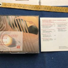 CDs de Musique: HISTORIA DE LA MUSICA CATALANA VALENCIANA I BALEAR VOLUM IVX MUSICA UNIVERSAL II CD MUSICA KREATEN. Lote 328799913