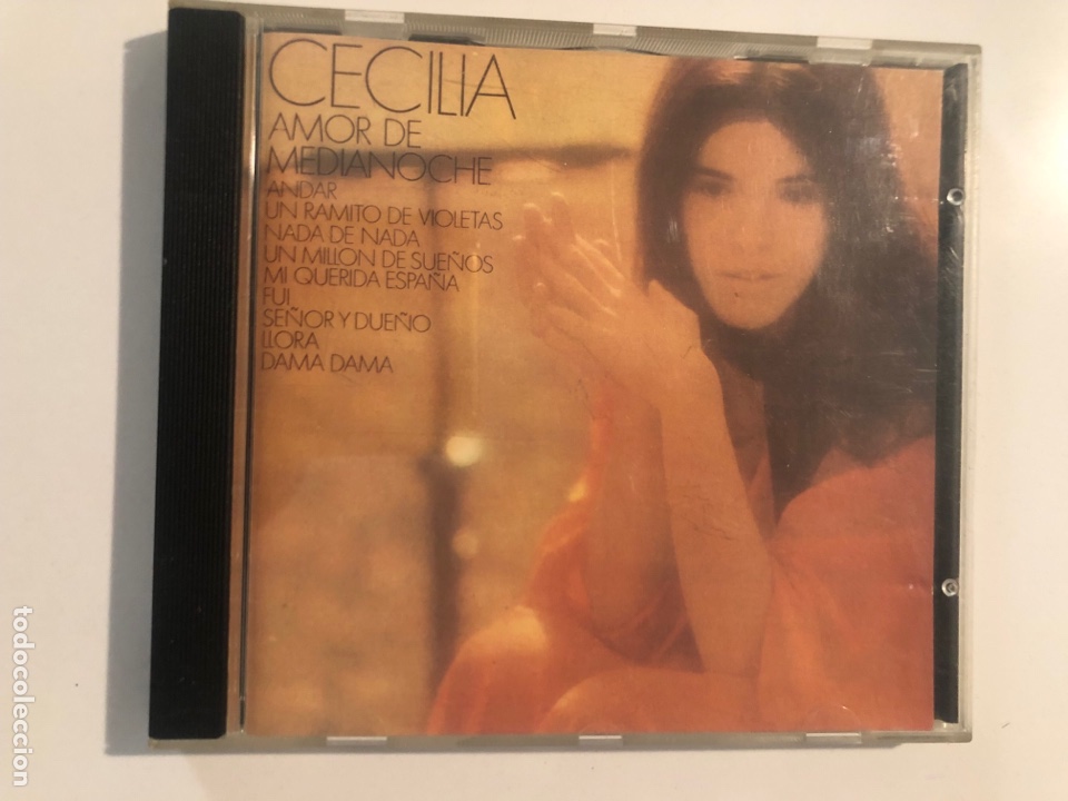 CDs de m&uacute;sica: Cd Cecilia amor de medianoche - Foto 1