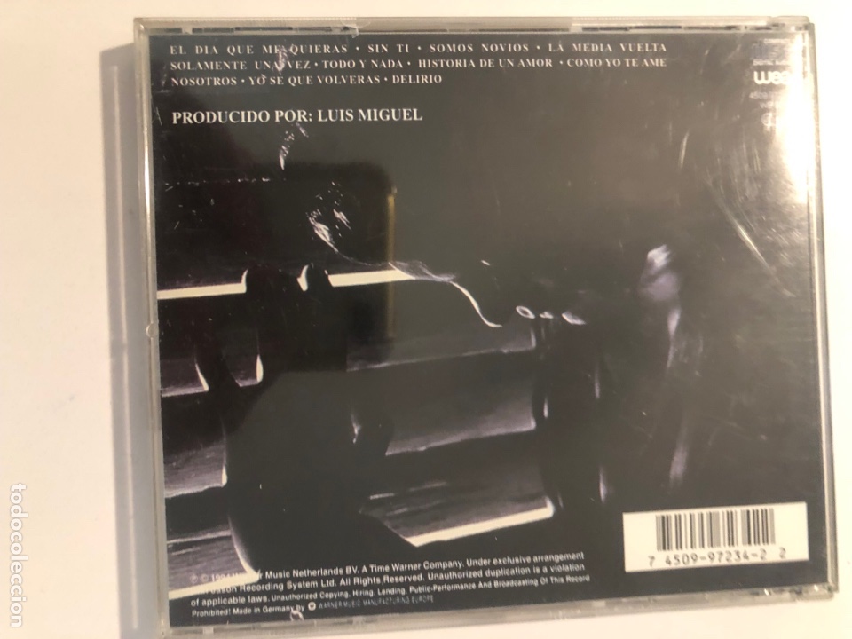 CDs de m&uacute;sica: Cd Luis Miguel segundo romance - Foto 2