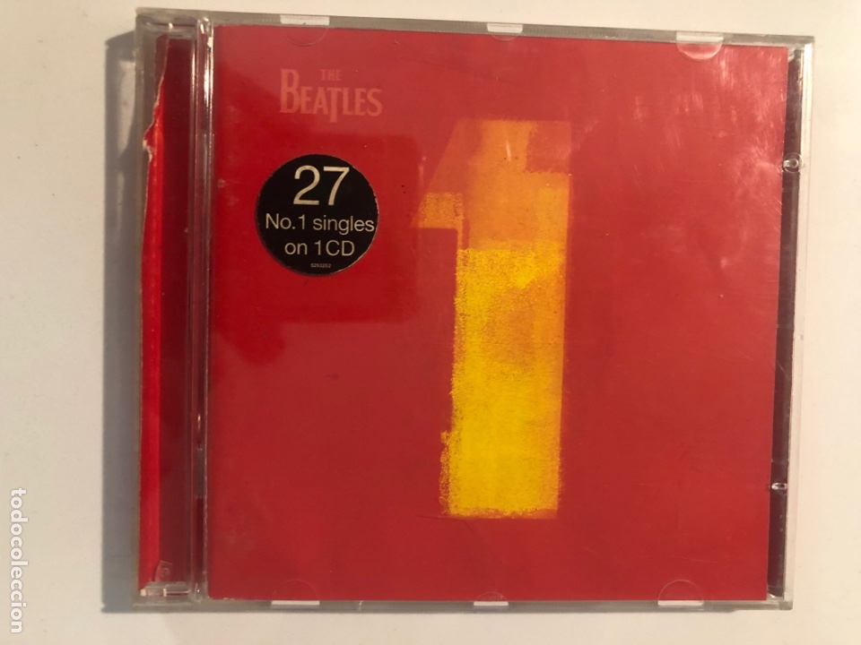 CDs de m&uacute;sica: Cd beatles 1 singles - Foto 1