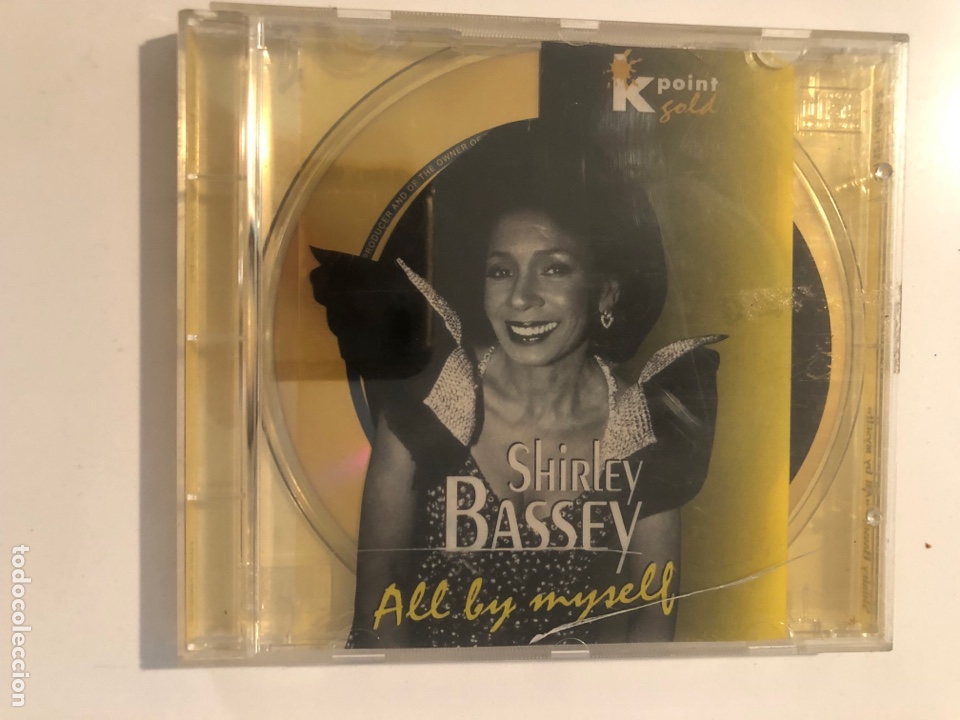 CDs de m&uacute;sica: Cd shirley bassey all by myself - Foto 1