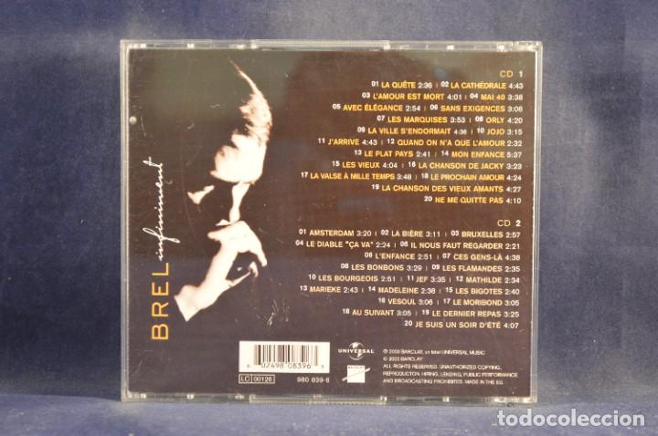 CDs de m&uacute;sica: BREL - INFINIMENT - 2 CD - Foto 2