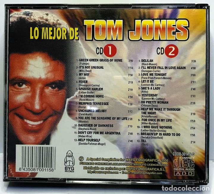 CDs de m&uacute;sica: LO MEJOR DE TOM JONES - DOBLE CD - Foto 2