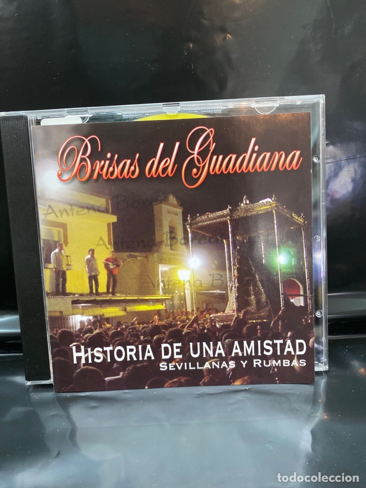 Music CDs: CD BRISAS DEL GUADIANA. HISTORIA DE UNA AMISTAD. SEVILLANAS Y RUMBAS. Cd como nuevo. No precintado