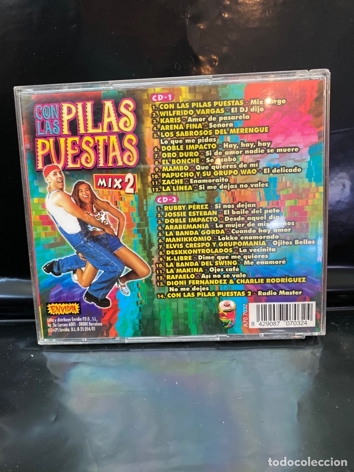 CDs de m&uacute;sica: CD CON LAS PILAS PUESTAS MIX 2. - Foto 2