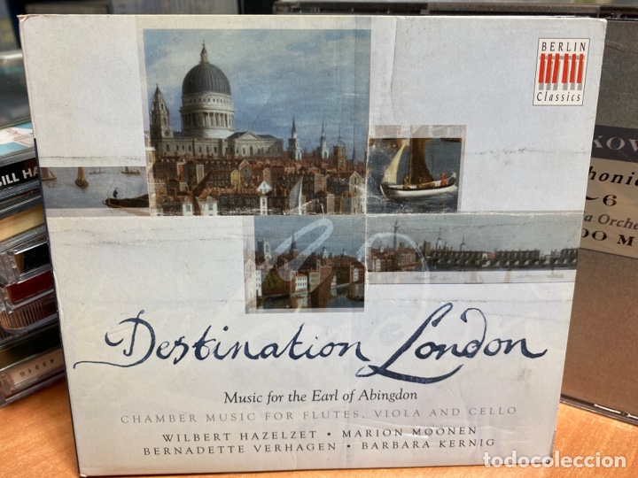 CDs de Musique: Wilbert Hazelzet - Destination London (Music For The Earl Of Abingdon) (CD, Album)