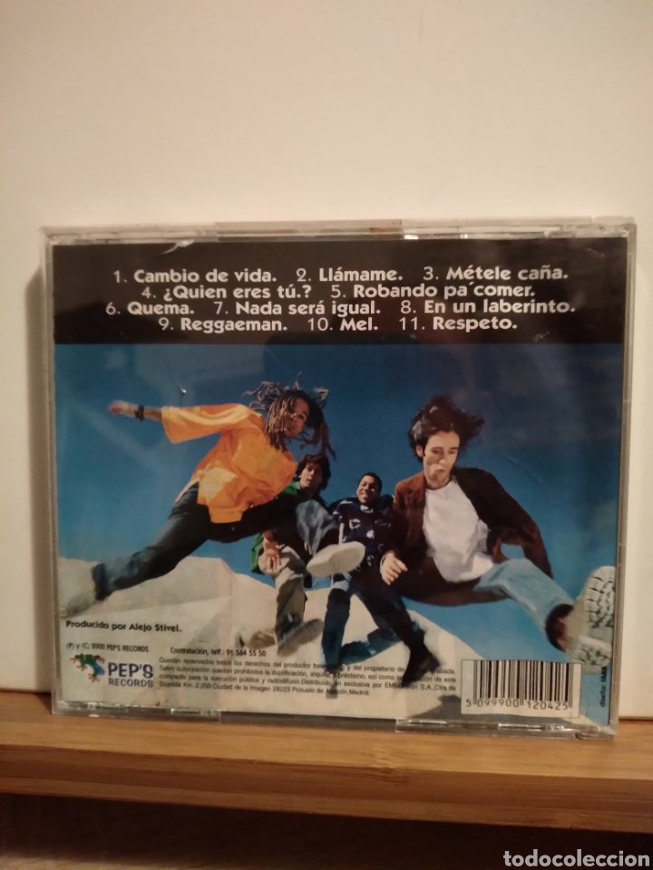 CDs de m&uacute;sica: CA&Ntilde;AMAN - CAMBIO DE VIDA - ES.00 - Foto 2