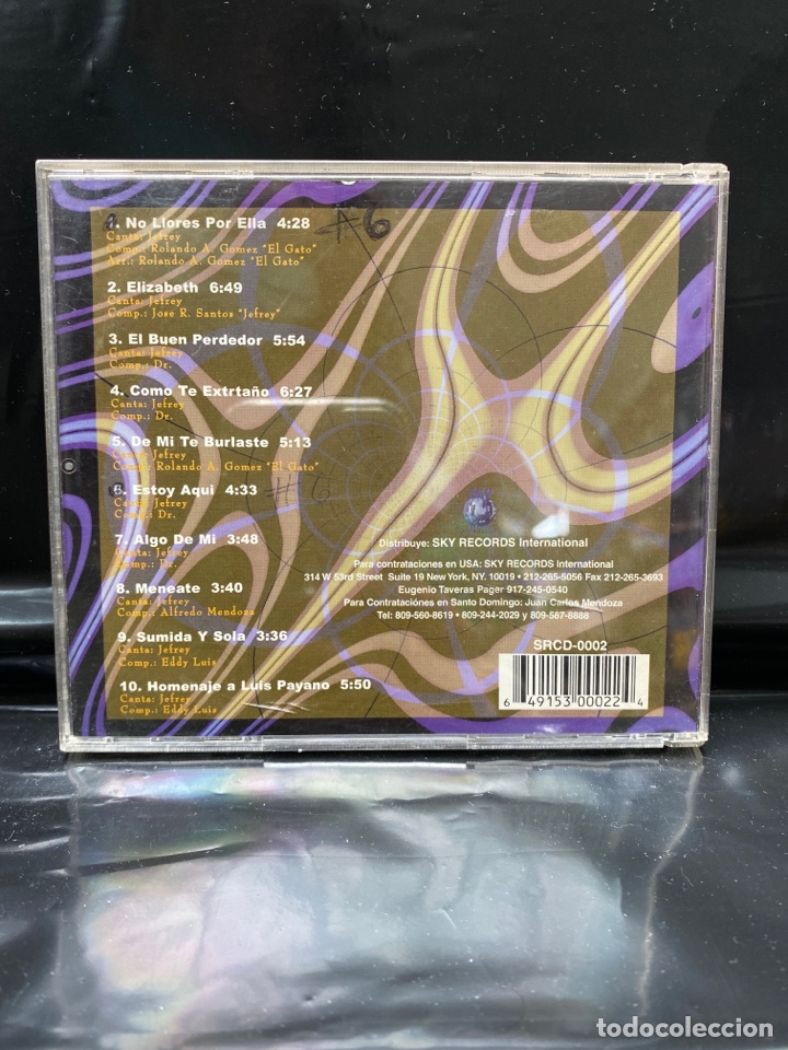 CDs de m&uacute;sica: CD JEFREY, EL NI&Ntilde;O MIMADO DE LA BACHATA. - Foto 2
