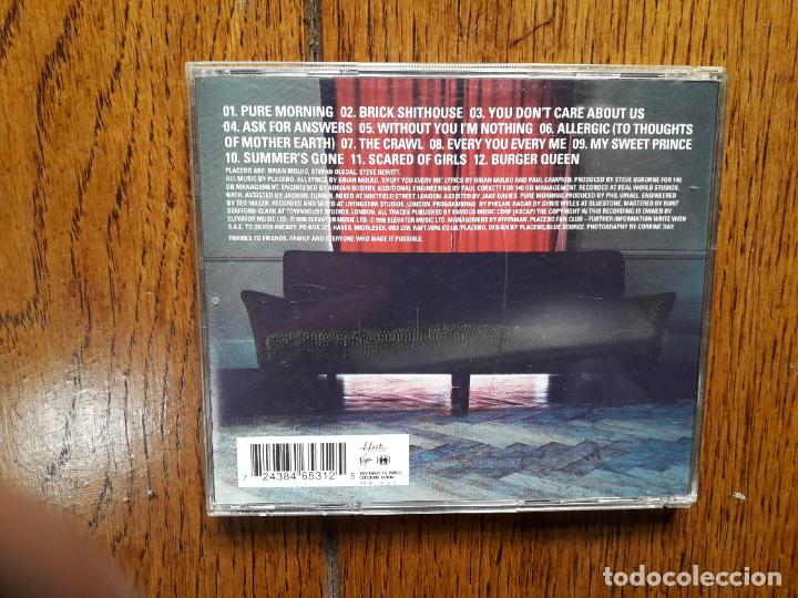 CDs de m&uacute;sica: Placebo - without you im nothing - Foto 3