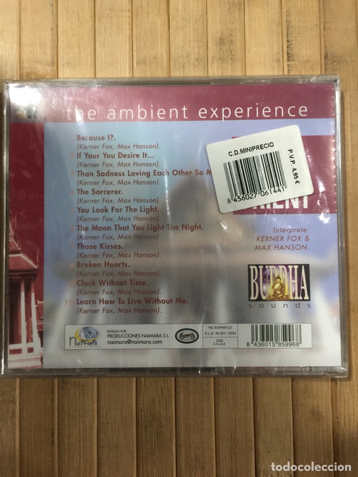 CDs de m&uacute;sica: The Ambient Experience &ldquo; Orient&rdquo; CD - Precintado - - Foto 2